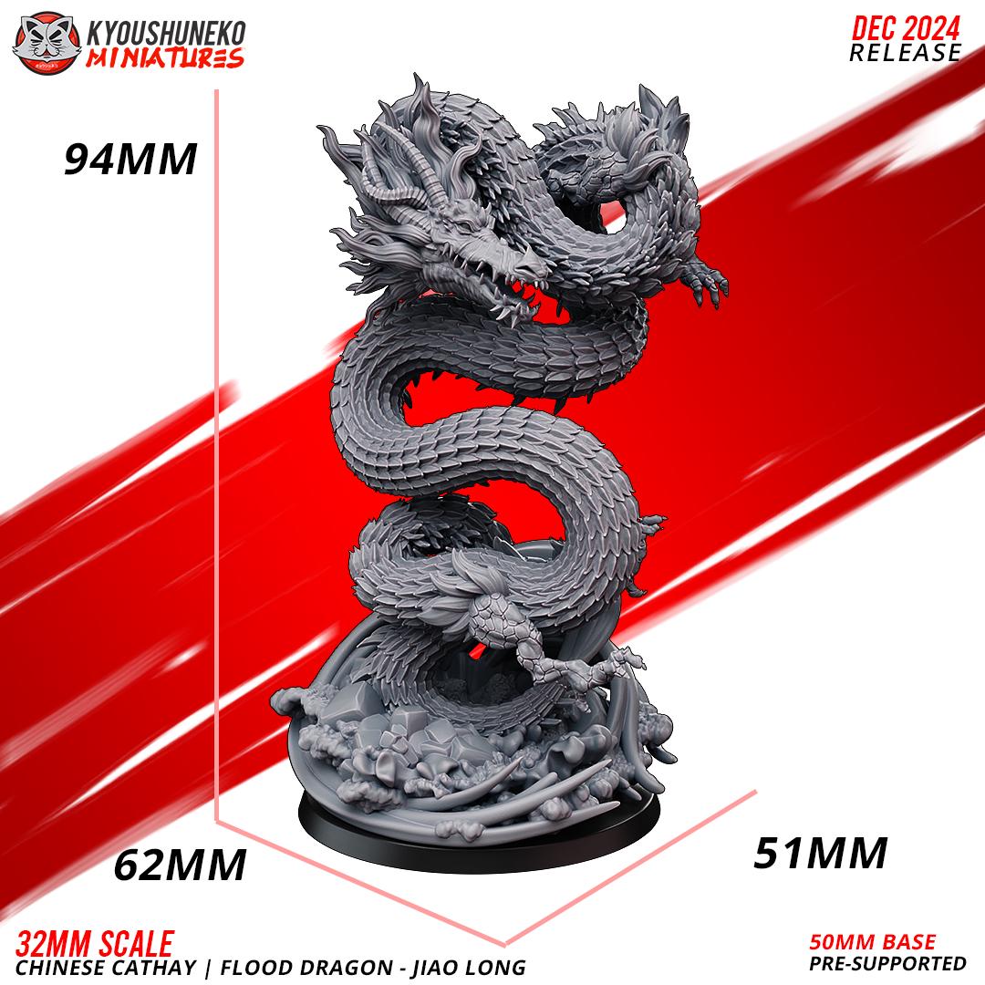 Kyoushuneko Miniatures - Flood Dragon Jiao Long