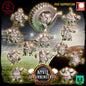 Layered Industries Anvil Turbobeers Miniatures Set with Pre-Supported Dwarf Designs for Gaming