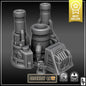 Layered Industries Wargame Terrain District 0012 with detailed pipes and industrial design