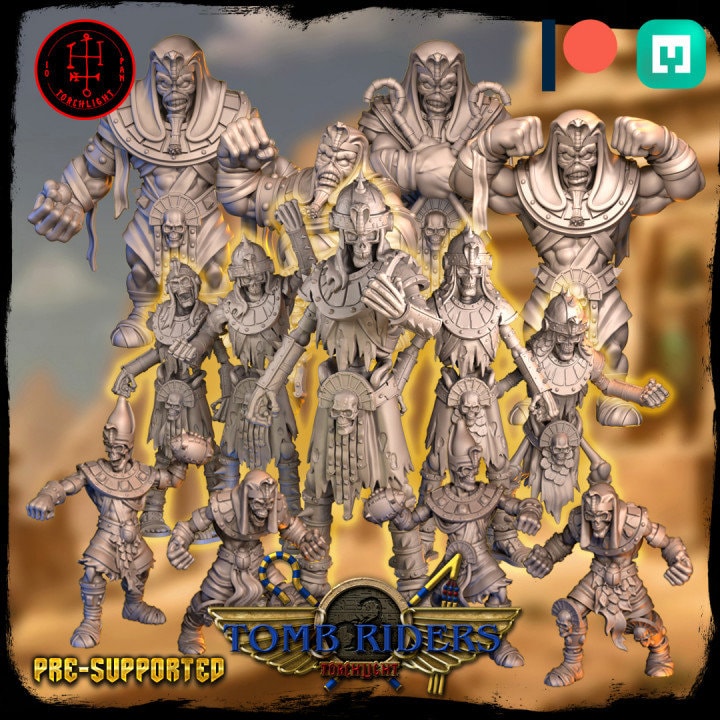 Fantasy Football Miniatures collection featuring detailed characters and dynamic poses for tabletop gaming