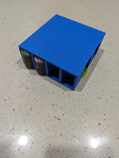 Layered Industries Blue Wargame Accessories Storage Box for Organizing Game Components