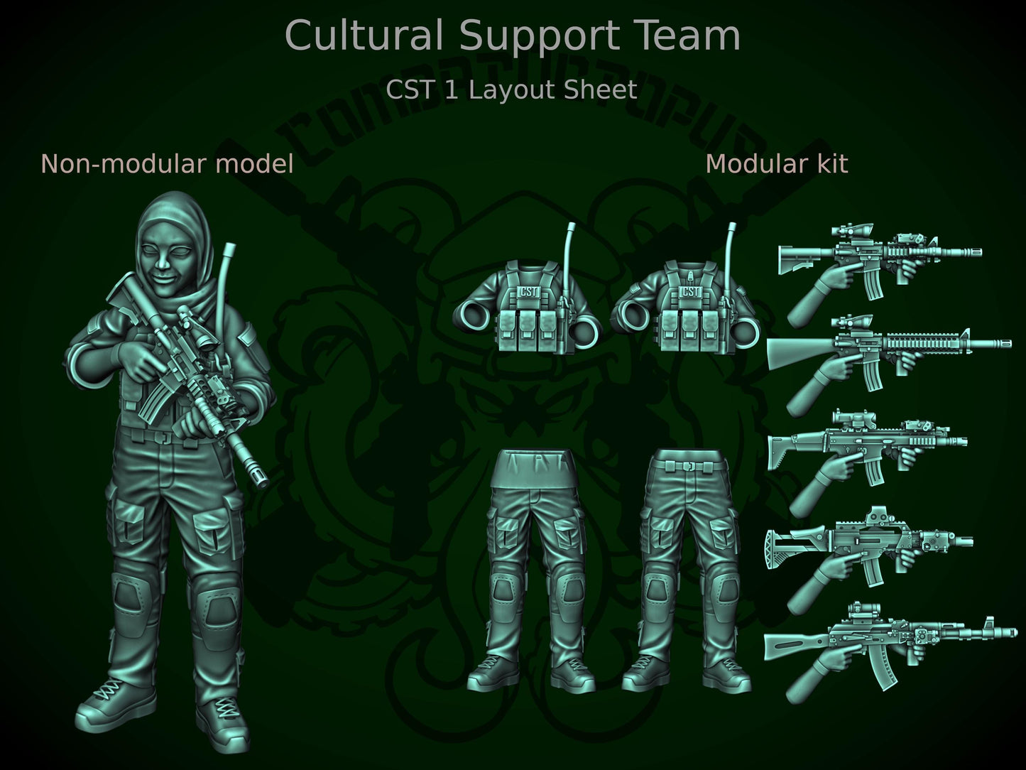 Combat Octopus - Cultural Support Team (Female) June 2025