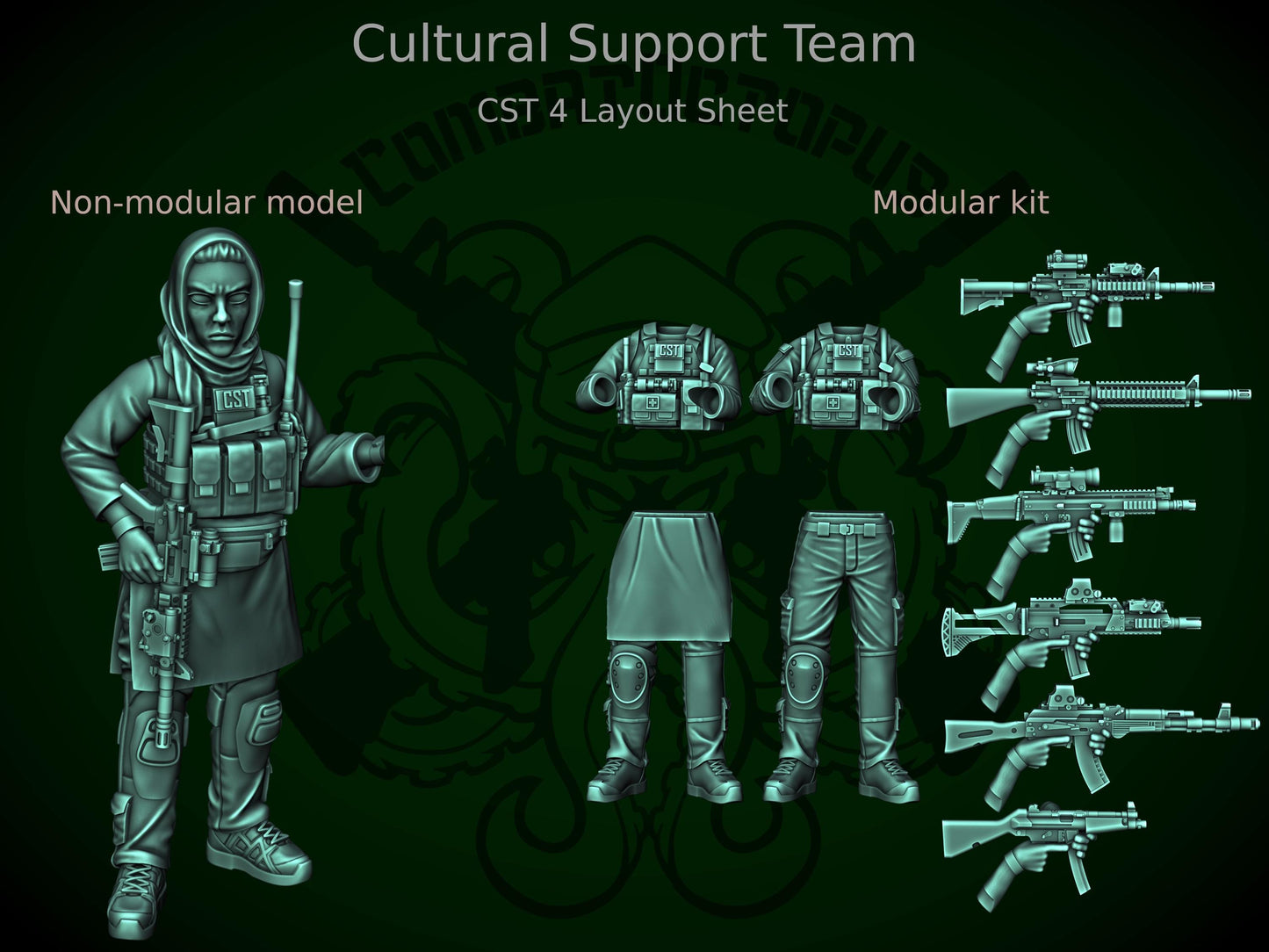 Combat Octopus - Cultural Support Team (Female) June 2025