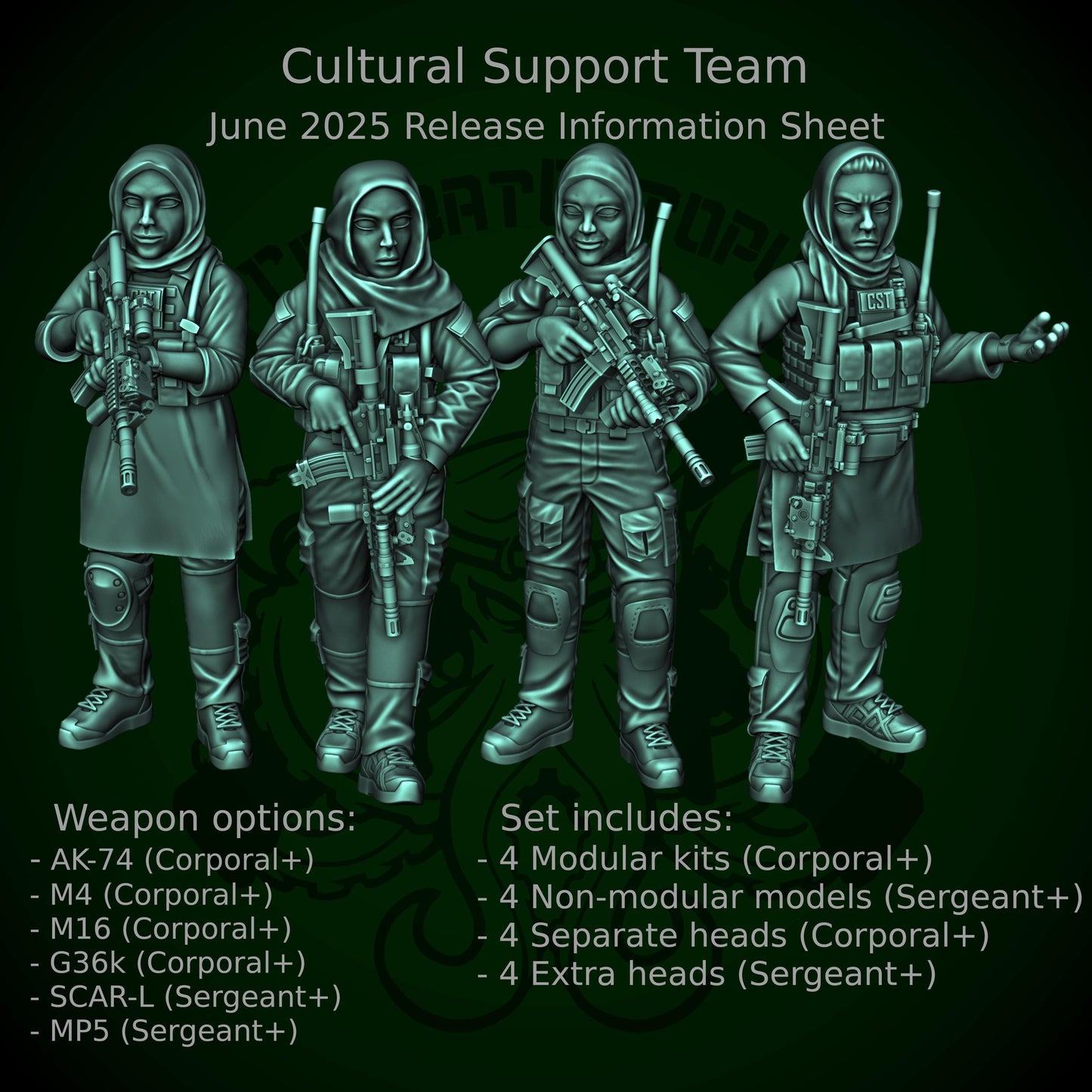 Combat Octopus - Cultural Support Team (Female) June 2025