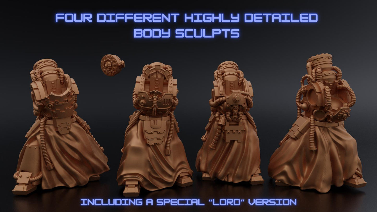 Security Cyborg Kit - Proxy Models for Horus Heresy Miniatures