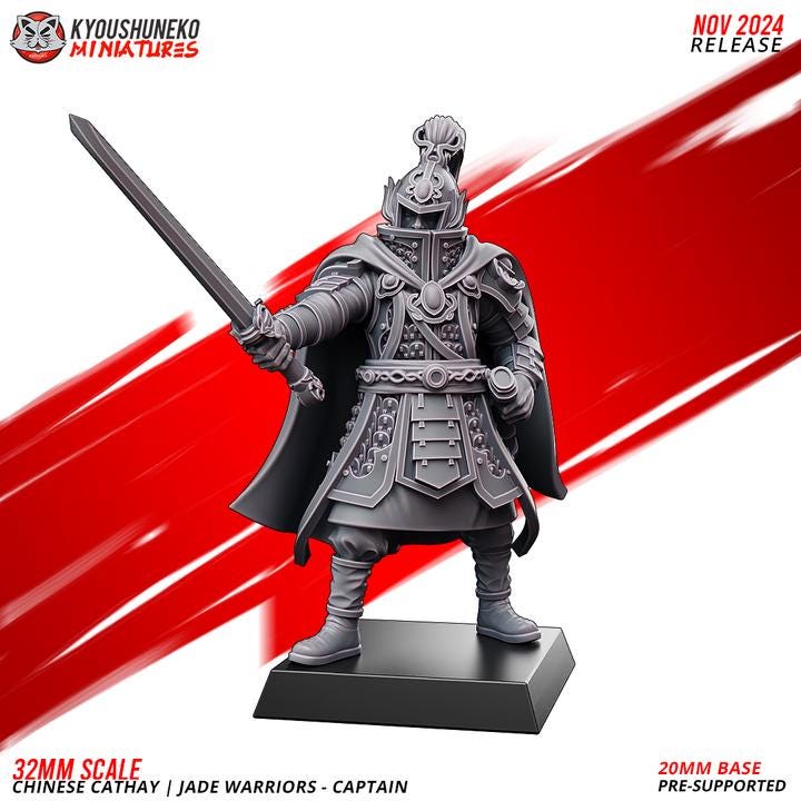 Kyoushuneko Miniatures - Jade Warriors - Command