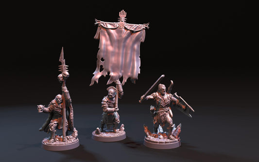 Orc-Kai Command - Proxy Models for Middle Earth