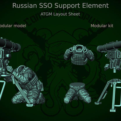 Combat Octopus - Russian SSO Support Element Monopose July 2025
