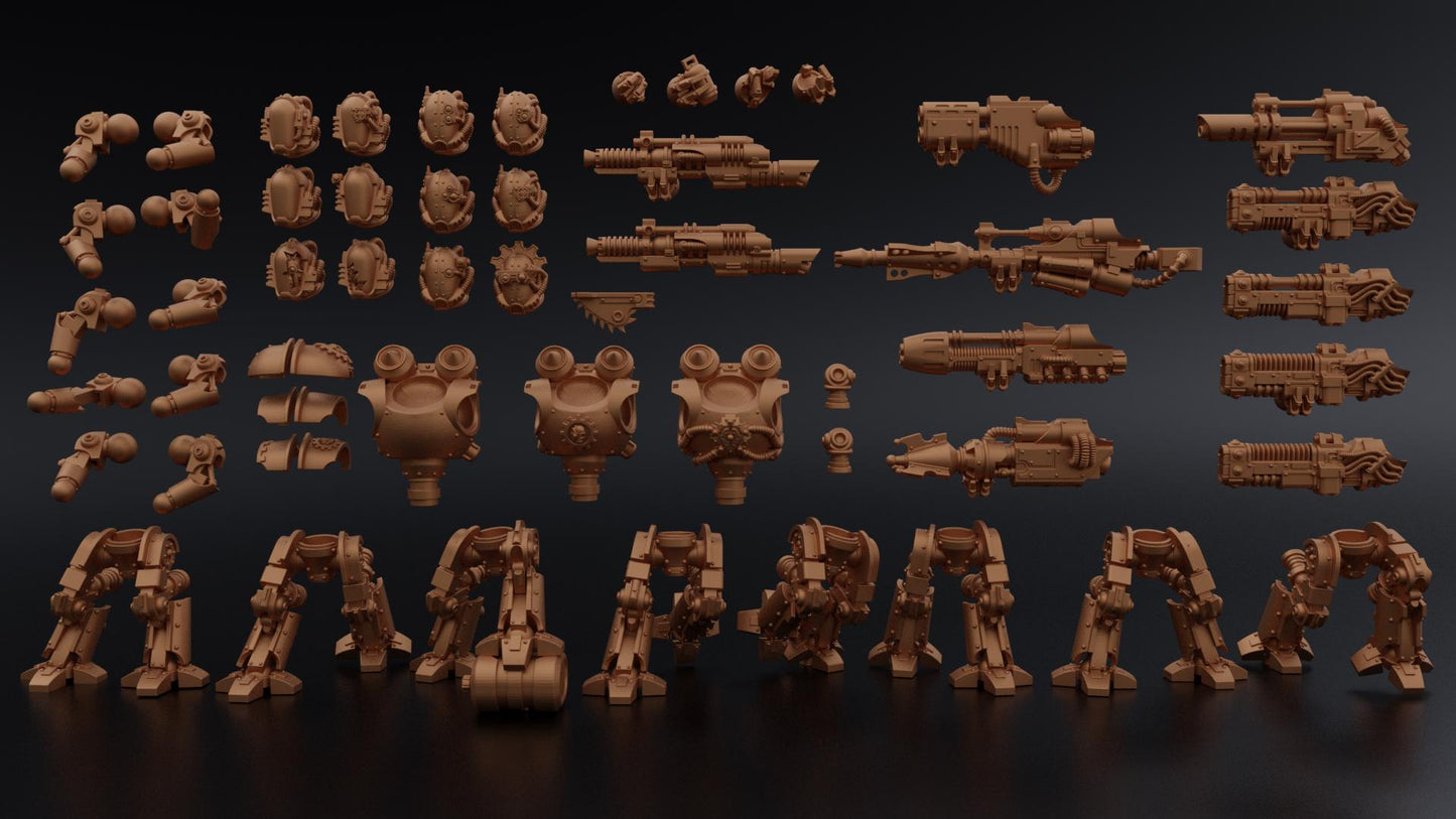 Tall Axe Kit - Proxy Models for Horus Heresy Miniatures