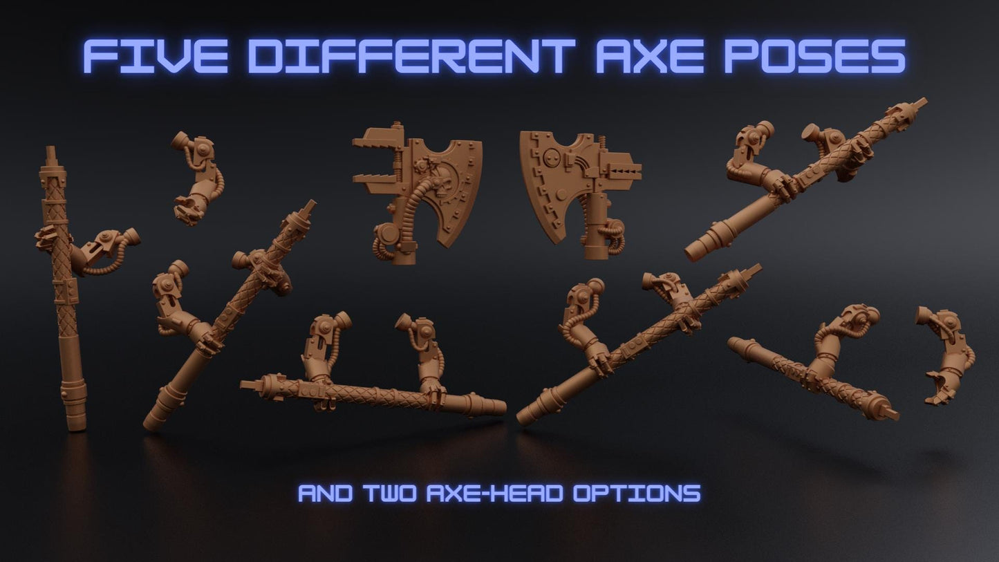 Security Cyborg Kit - Proxy Models for Horus Heresy Miniatures