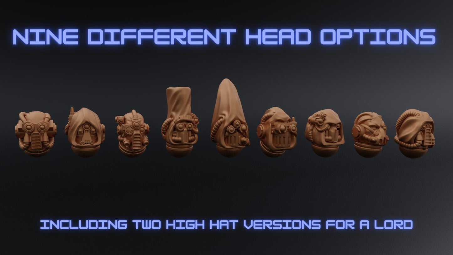 Destroyer Cyborg Kit - Proxy Models for Horus Heresy Miniatures