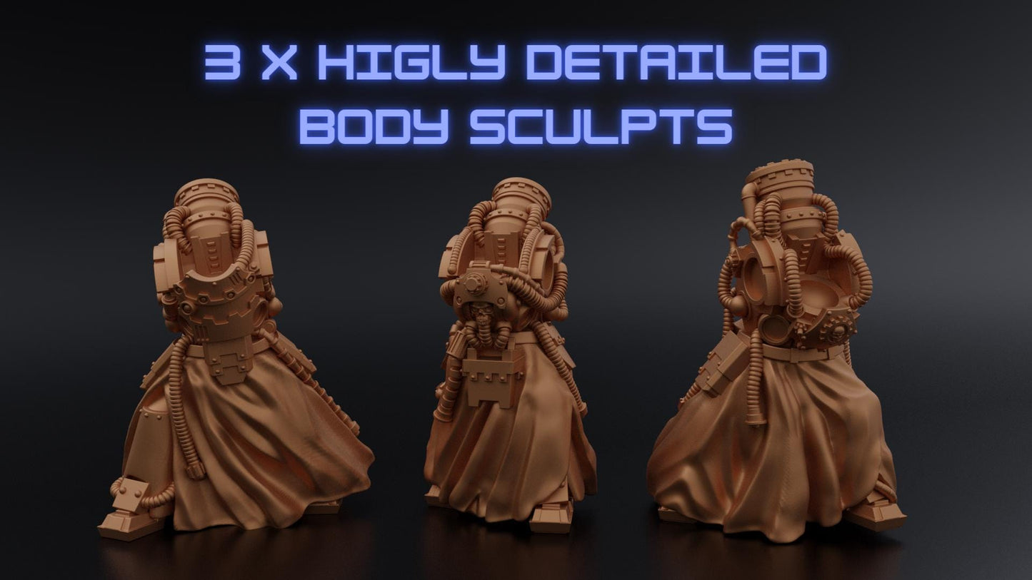Destroyer Cyborg Kit - Proxy Models for Horus Heresy Miniatures