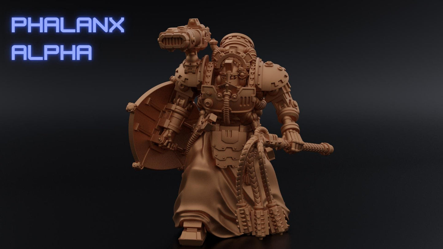 Phalanx Bodyguard Cyborg Kit - Proxy Models for Horus Heresy Miniatures