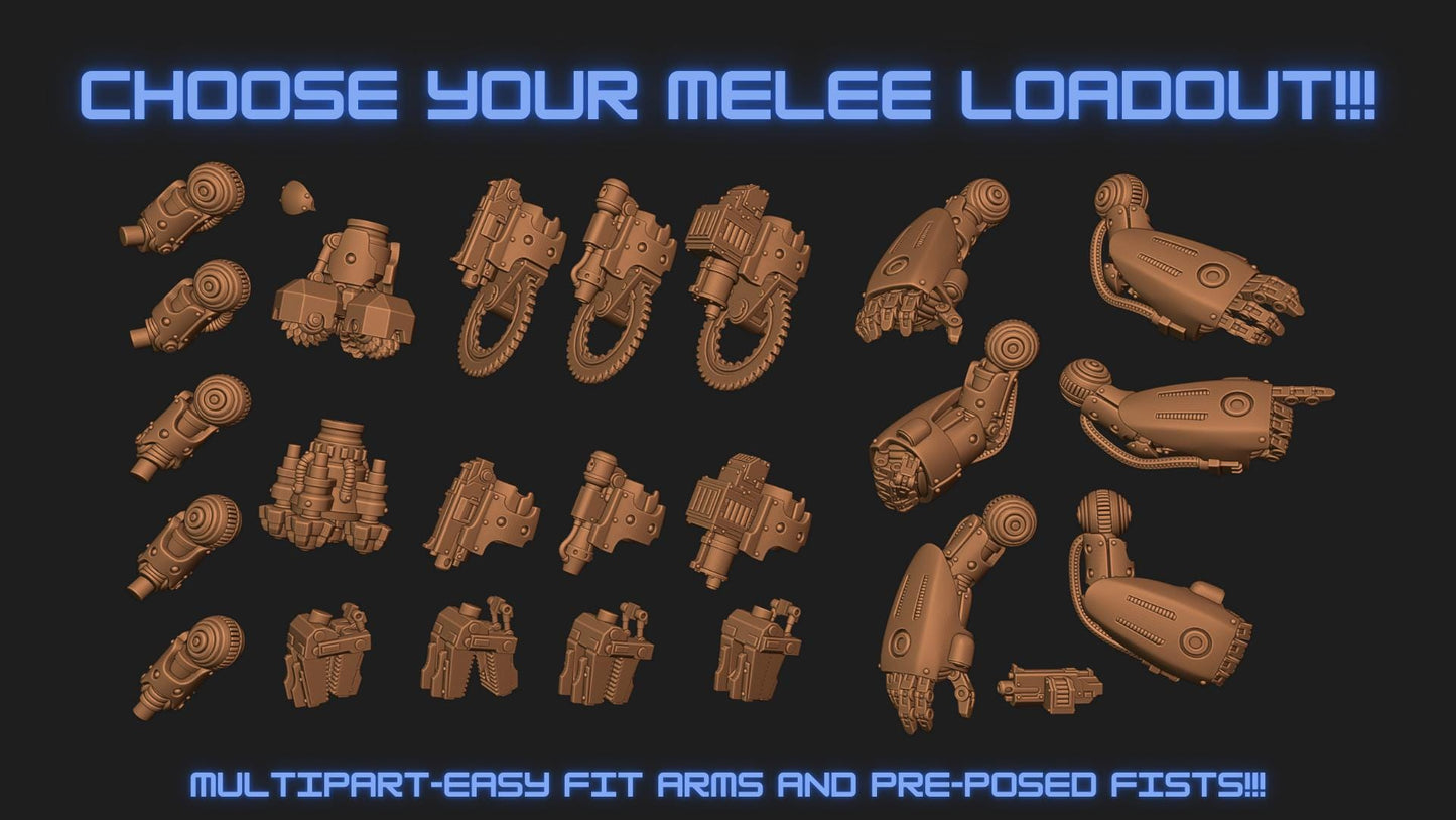 Castle Pattern Robot Kit - Proxy Models for Horus Heresy Miniatures