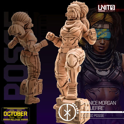 Voodoo Posse - Shanice “Bluefire” Morgan by Unit9