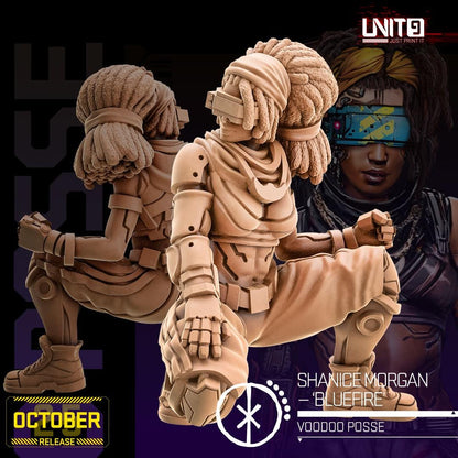 Voodoo Posse - Shanice “Bluefire” Morgan by Unit9