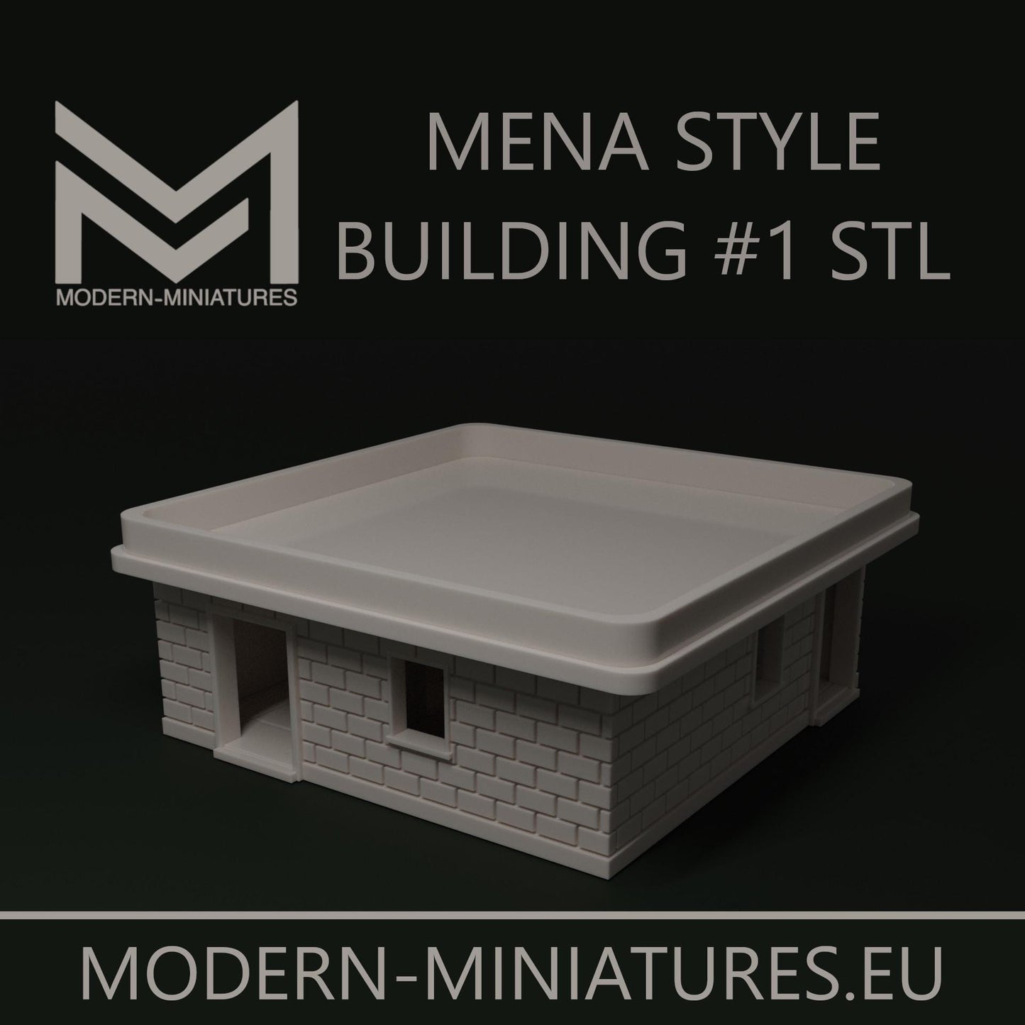 MENA - Building #1 by Modern-Miniatures.eu