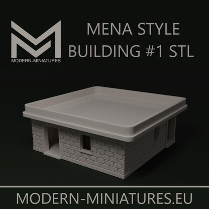 MENA - Building #1 by Modern-Miniatures.eu