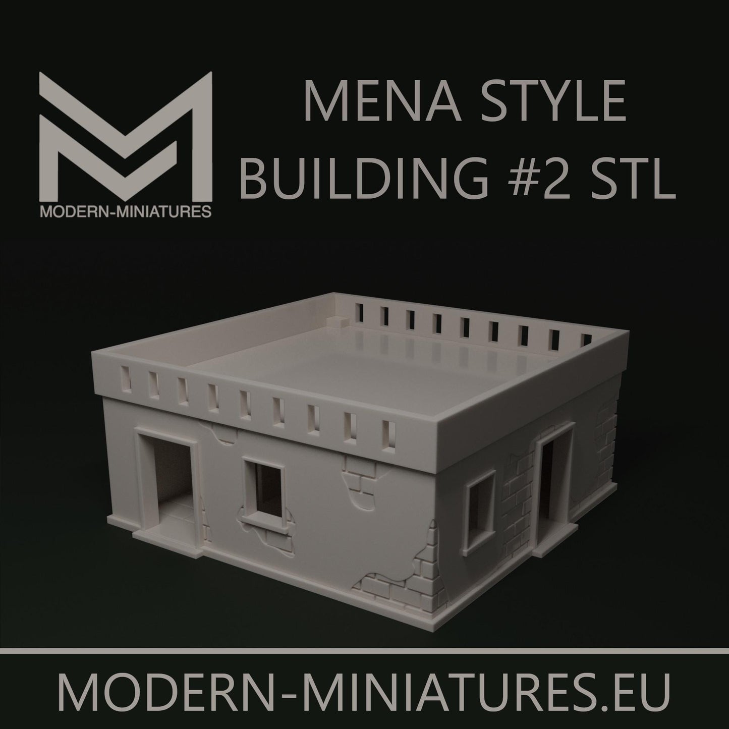 MENA - Building #2 by Modern-Miniatures.eu