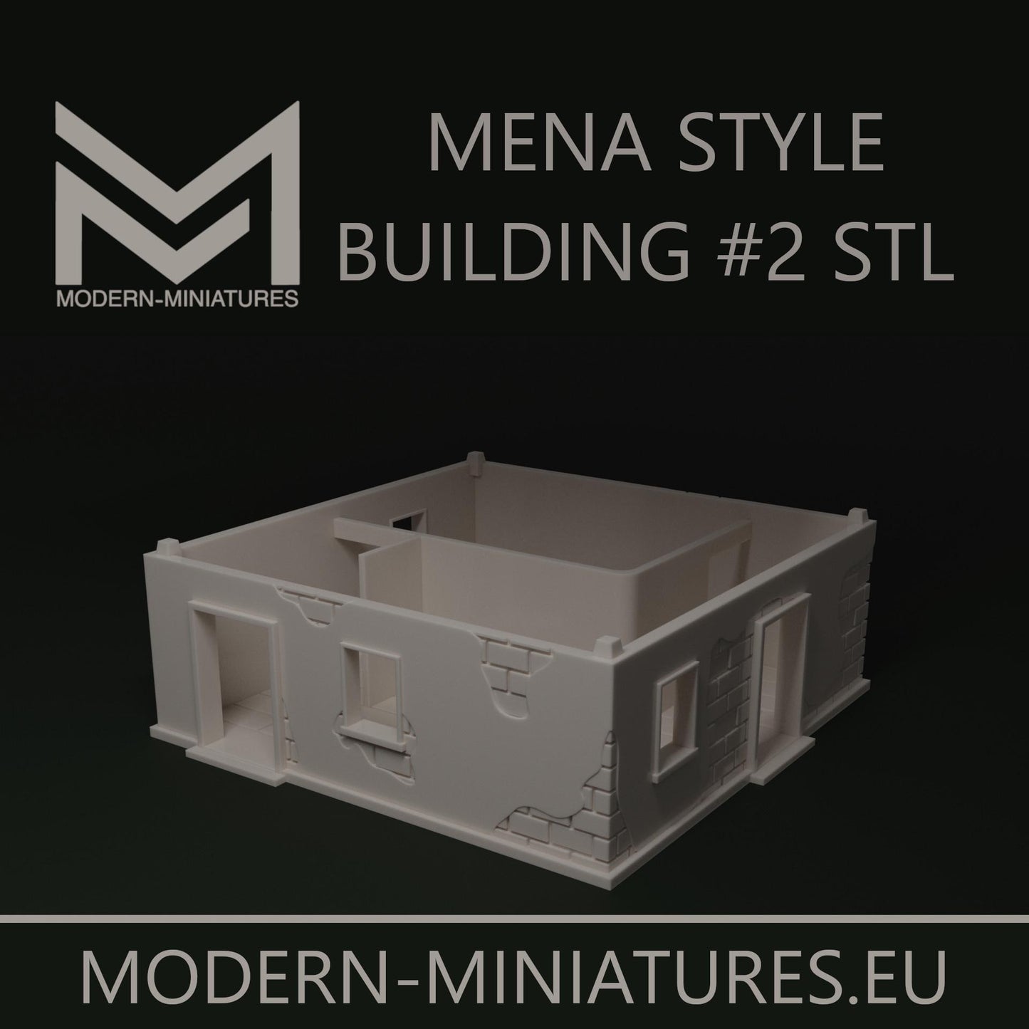 MENA - Building #2 by Modern-Miniatures.eu