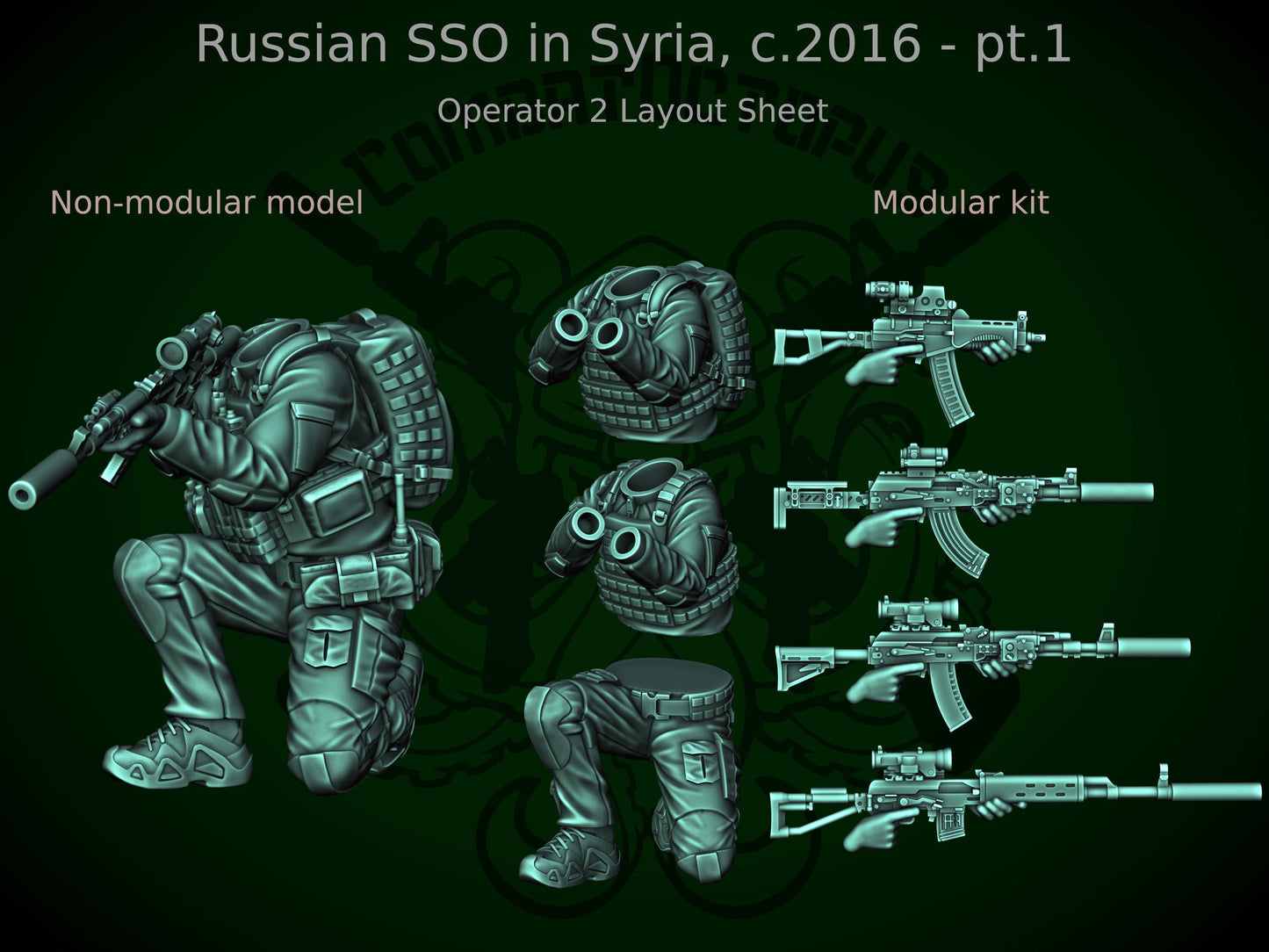 Combat Octopus - Russian SSO in Syria C.2016 March 2025 pt1 Monopose