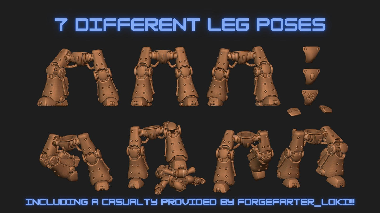 Castle Pattern Robot Kit - Proxy Models for Horus Heresy Miniatures