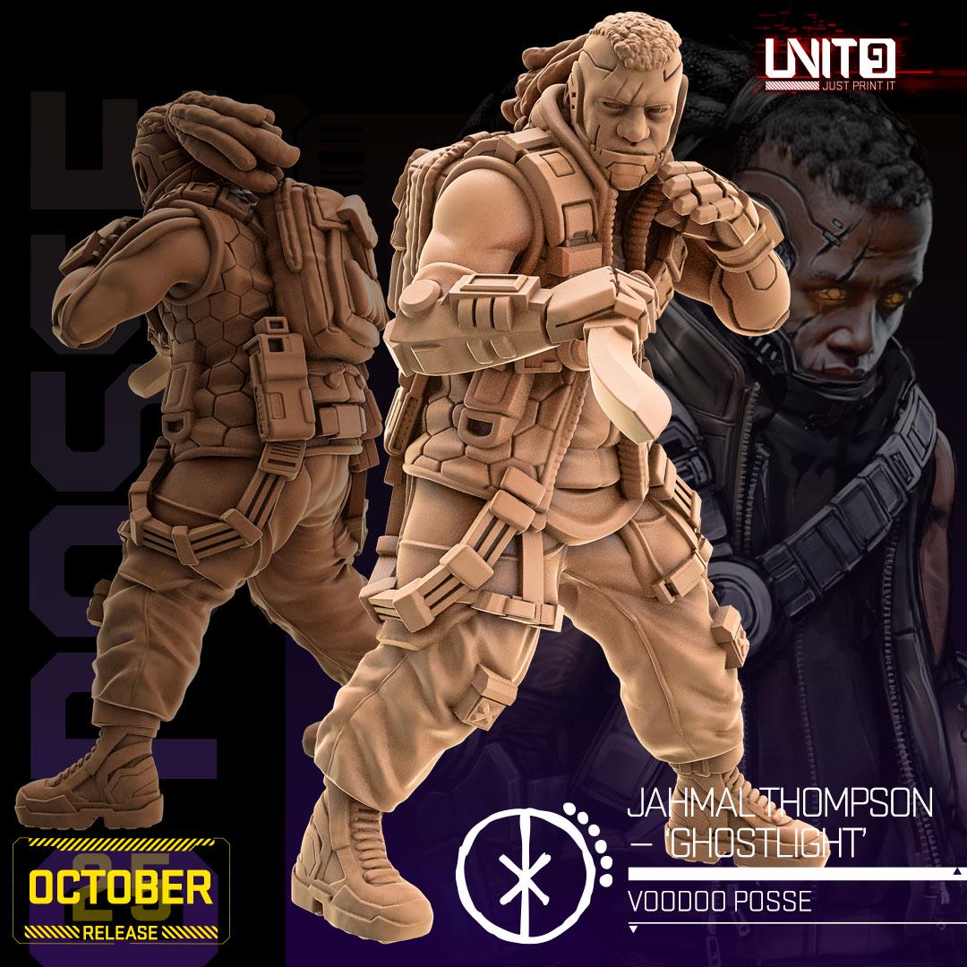 Voodoo Posse - Jahmal “Ghostlight” Thompson by Unit9