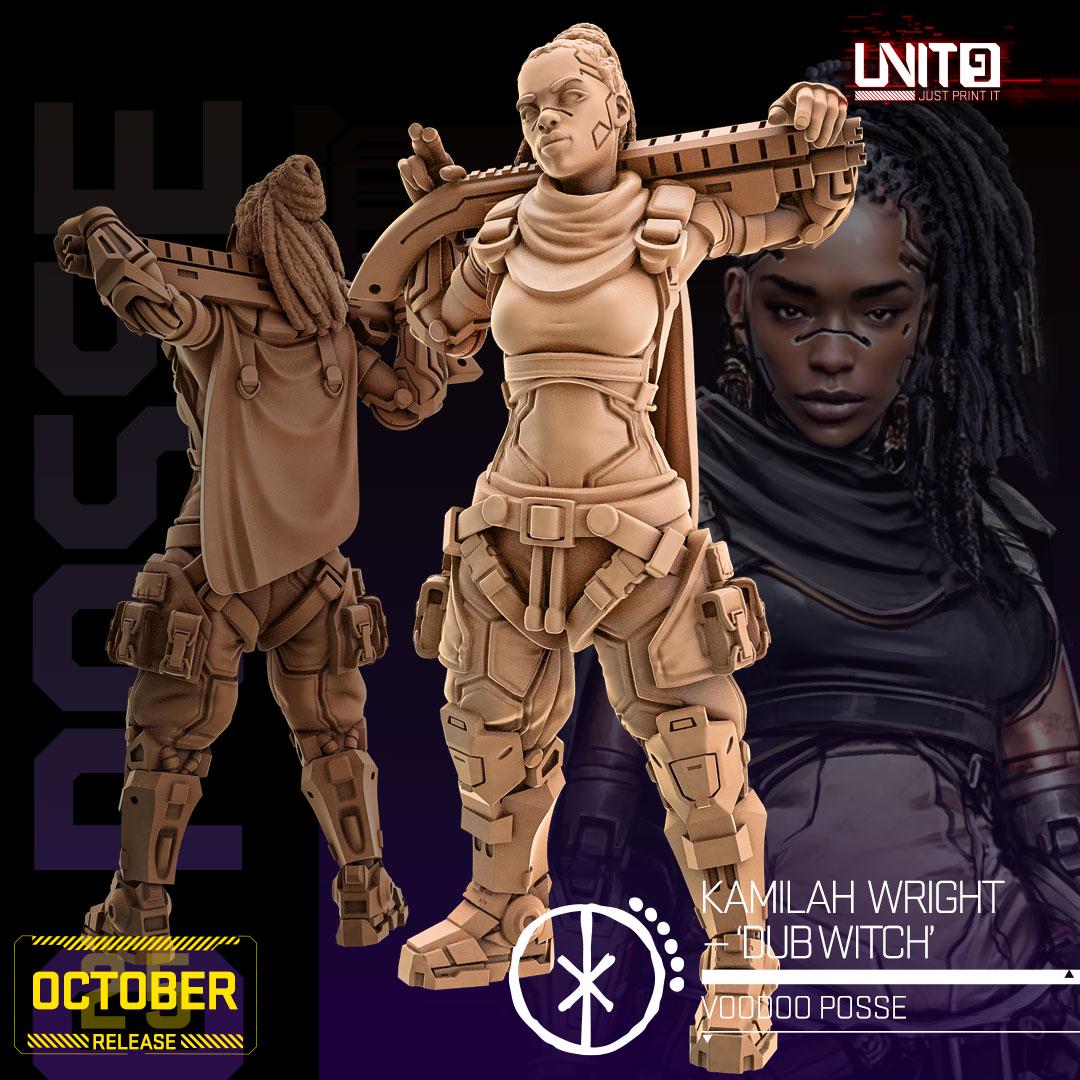 Voodoo Posse - Kamilah “Dub Witch” Wright by Unit9