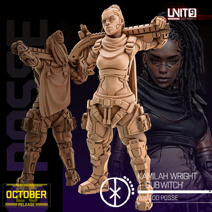 Voodoo Posse - Kamilah “Dub Witch” Wright by Unit9