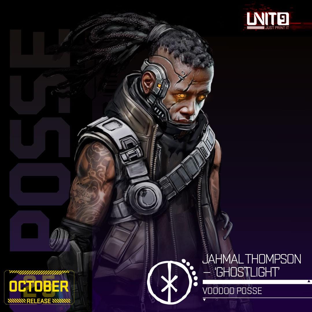 Voodoo Posse - Jahmal “Ghostlight” Thompson by Unit9