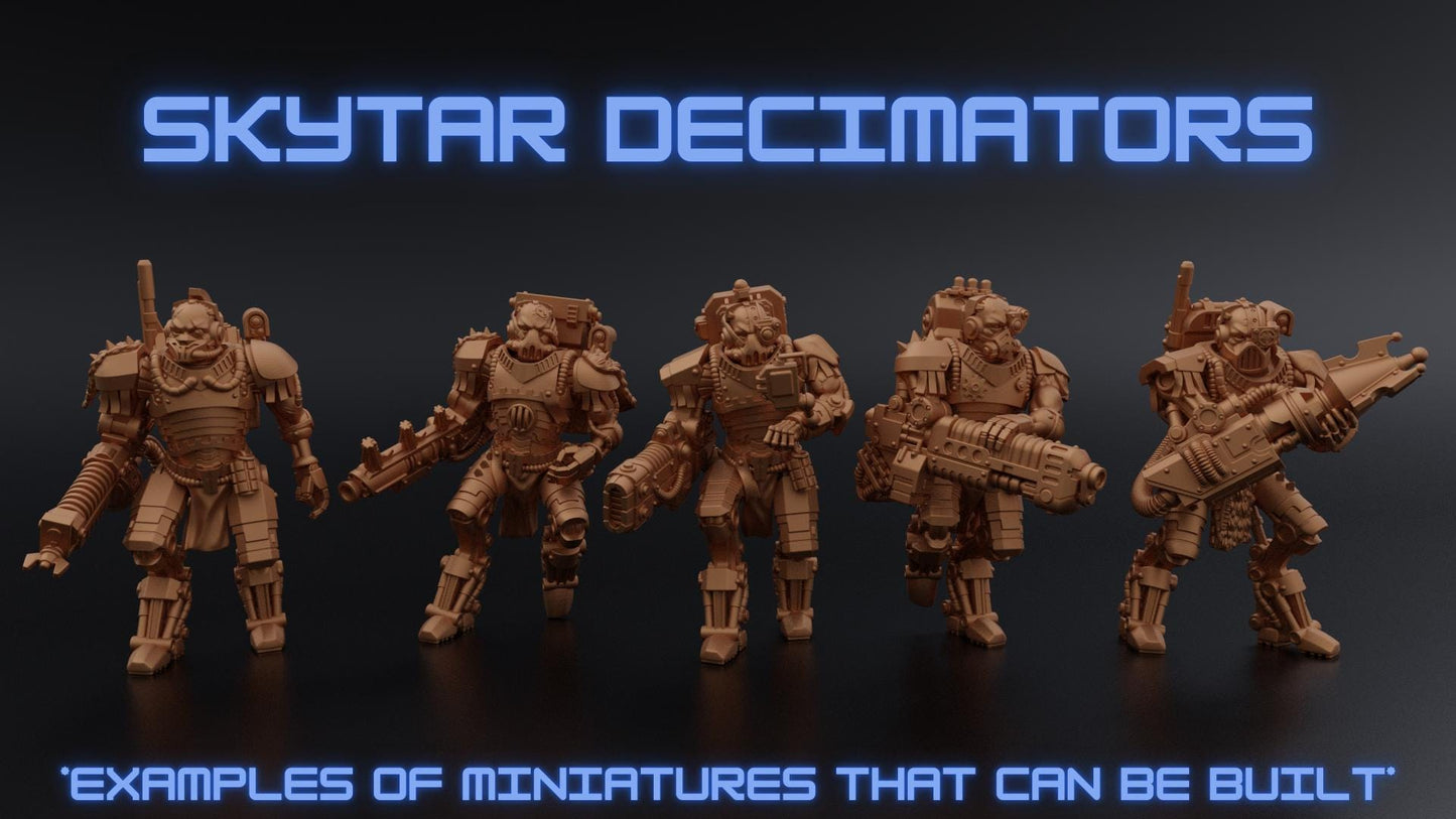 Skytar Decimator Kit - Proxy Models for Horus Heresy Miniatures