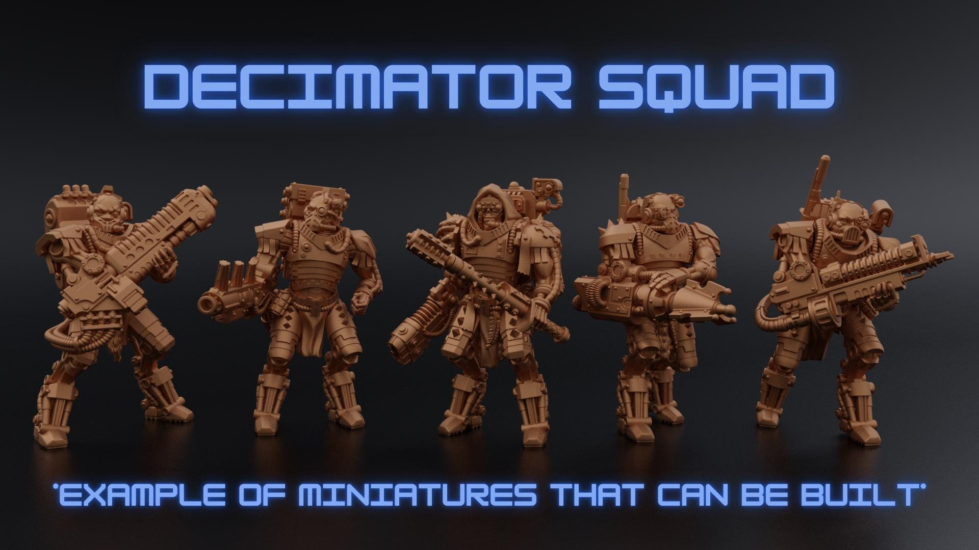 Skytar Decimator Kit - Proxy Models for Horus Heresy Miniatures ...