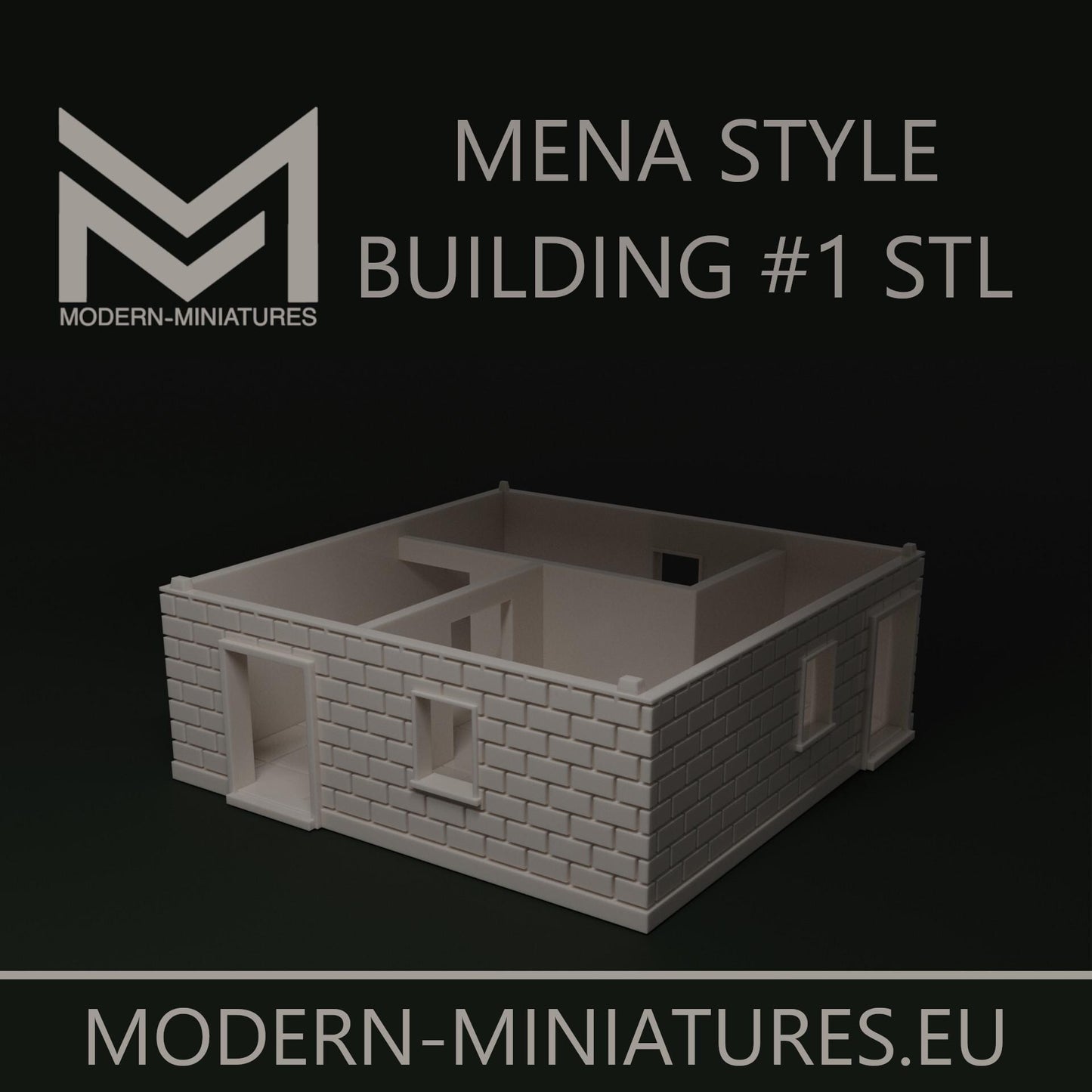 MENA - Building #1 by Modern-Miniatures.eu