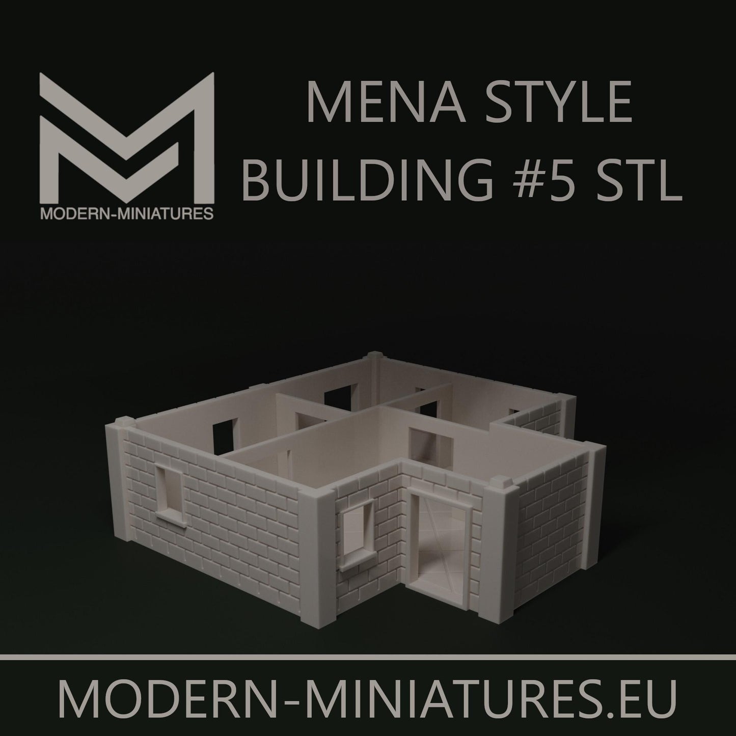 MENA - Building #5 by Modern-Miniatures.eu
