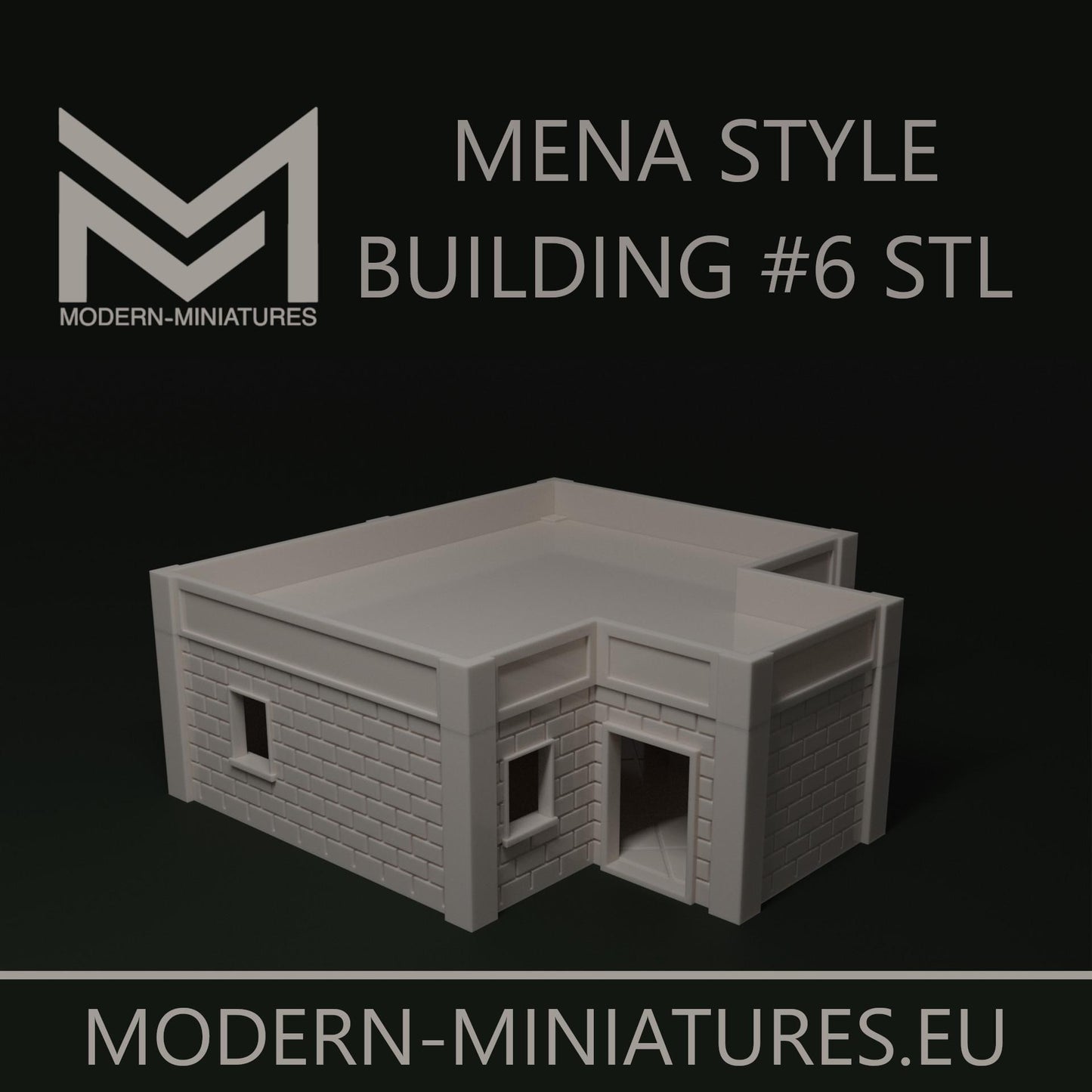 MENA - Building #6 by Modern-Miniatures.eu