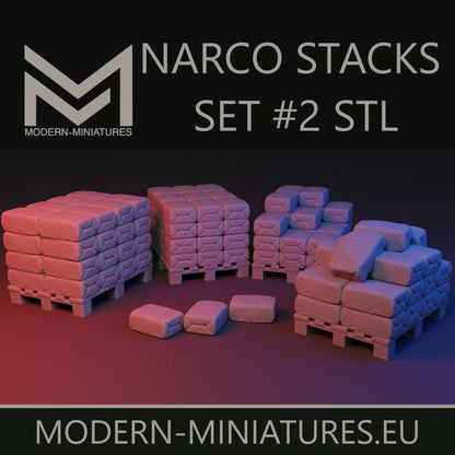 Narco Stacks #2 by Modern-Miniatures.eu