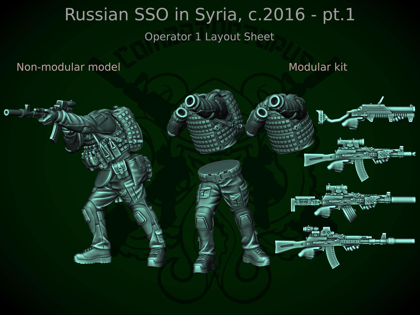 Combat Octopus - Russian SSO in Syria C.2016 March 2025 pt1 Monopose