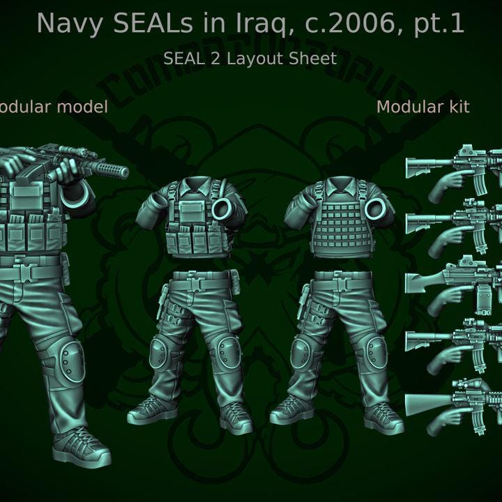 Combat Octopus - Navy Seals in Iraq C.2006 pt1 August 2025 Monopose