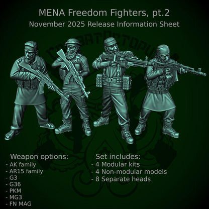 Combat Octopus - MENA Freedom Fighters pt2 November 2025