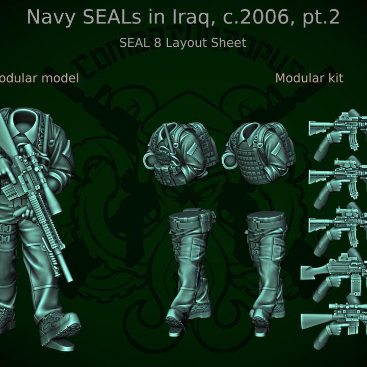 Combat Octopus - Navy Seals in Iraq C.2006 pt2 September 2025