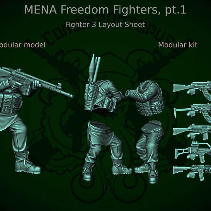 Combat Octopus - MENA Freedom Fighters pt1 October 2025