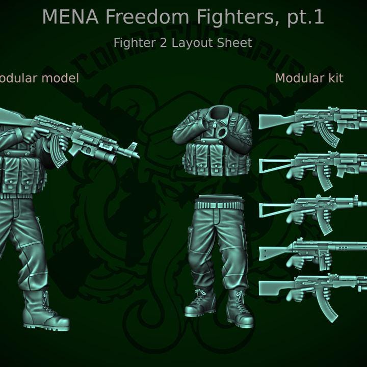 Combat Octopus - MENA Freedom Fighters pt1 October 2025