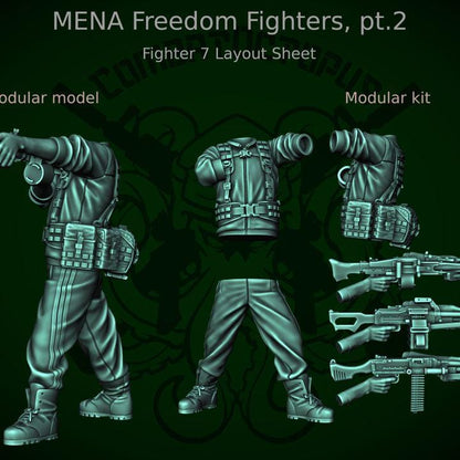 Combat Octopus - MENA Freedom Fighters pt2 November 2025 Monopose