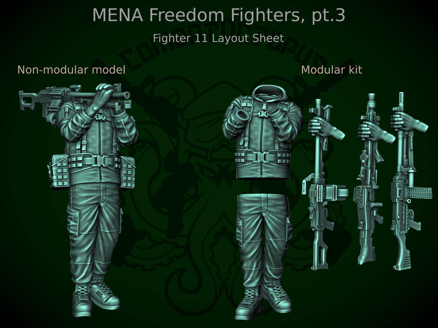 Combat Octopus - MENA Freedom Fighters pt3 December 2025 Monopose