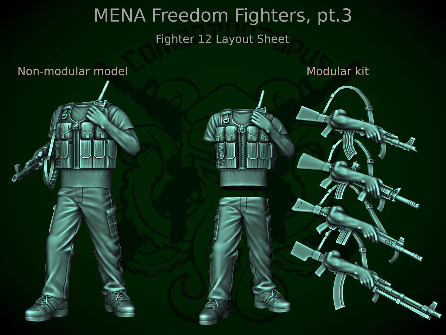 Combat Octopus - MENA Freedom Fighters pt3 December 2025 Monopose