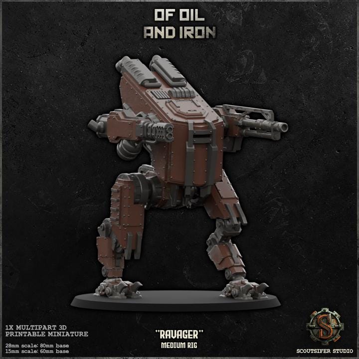 Of Oil and Iron 2 Player Starter Set - 15mm