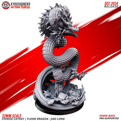 Kyoushuneko Miniatures - Flood Dragon Jiao Long