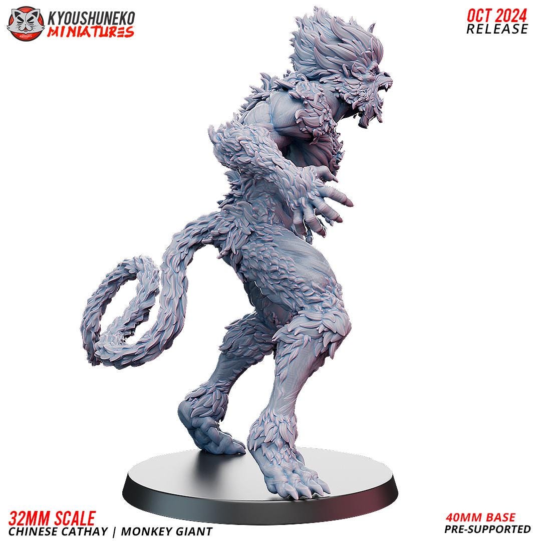 Kyoushuneko Miniatures - Monkey Giant