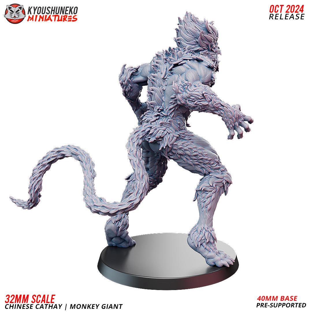 Kyoushuneko Miniatures - Monkey Giant