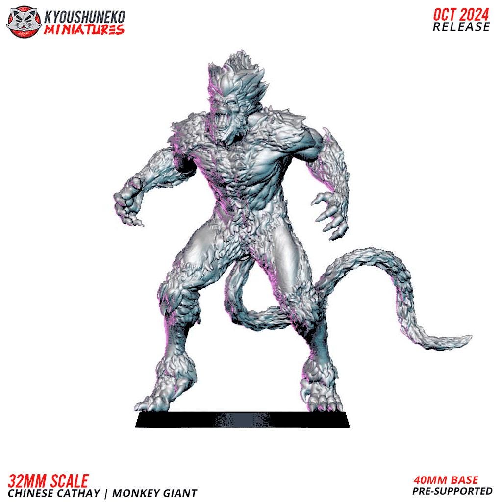 Kyoushuneko Miniatures - Monkey Giant